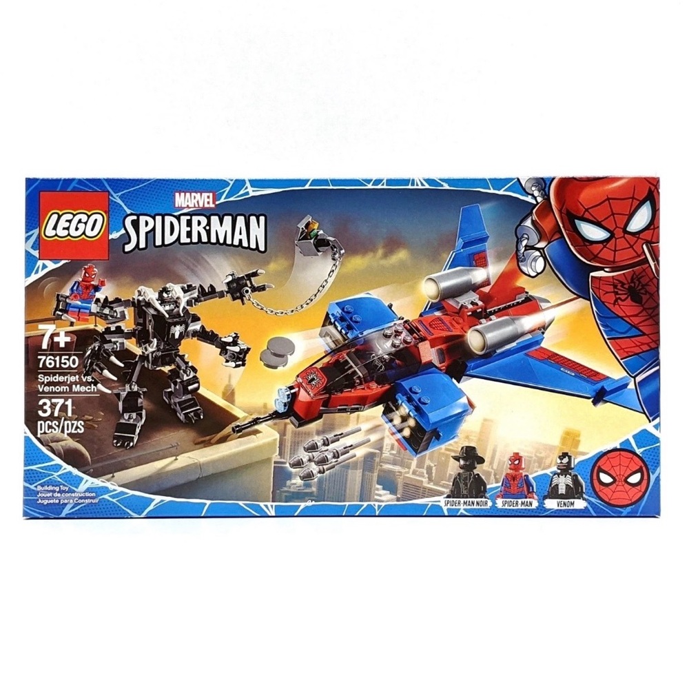New LEGO Marvel Spider-Man Noir and Venom Battle Set - Picture 2 of 3